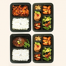 도시락2종세트 (함박+제육/냉장)
