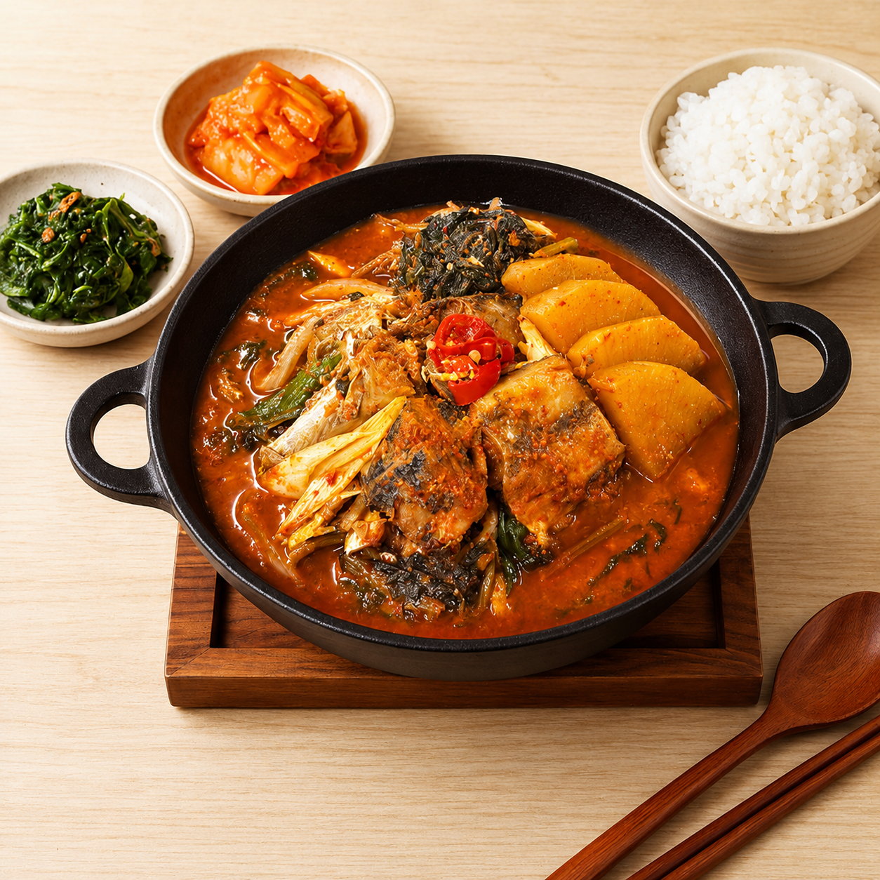 수제 시래기코다리무조림(700g)