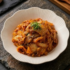 대용량 들기름볶음김치(국내산/500g)
