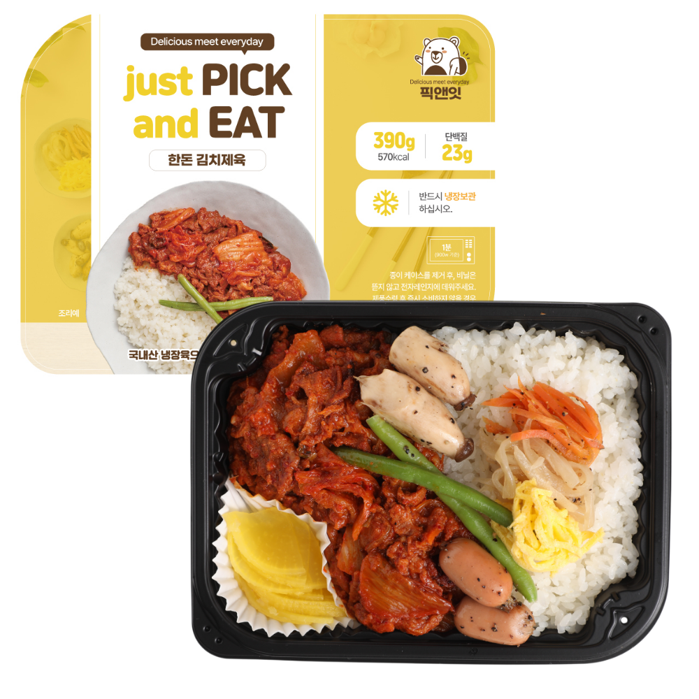 한돈김치제육(390g)_도시락